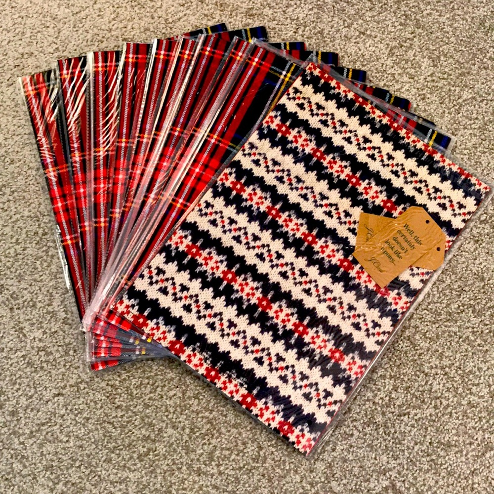 J.Crew Holiday Gift Wrap Sets - 15 Sets/30 sheets